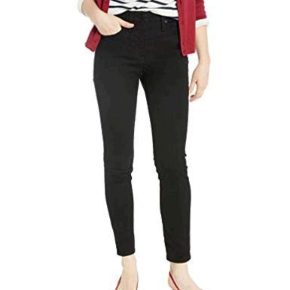 J Crew High Rise Toothpick Jean Sz 30